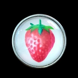 Strawberry Snap for Snap Jewelry